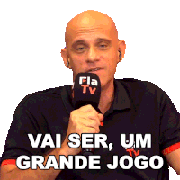Vai Ser Um Grande Jogo Marcelo Smigol Sticker - Vai Ser Um Grande Jogo Marcelo Smigol Maringá X Flamengo Stickers