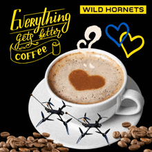 Wild Hornets Wild Hornets Ukraine GIF - Wild Hornets Wild Hornets Ukraine Coffee GIFs