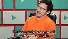 Manly Markiplier GIF - Manly Markiplier Cry GIFs