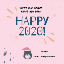 Happy New Year 2020 GIF - Happy New Year 2020 New Dreams GIFs
