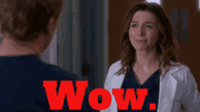 Greys Anatomy Amelia Shepherd GIF - Greys Anatomy Amelia Shepherd Wow GIFs