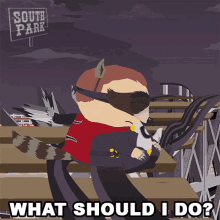 What Should I Do The Coon GIF - What Should I Do The Coon South Park GIFs
