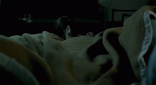 creepy gif bed