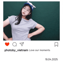 a picture of a girl with the caption photoby_vietnam