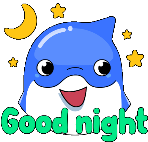 Bingx Good Night Sticker