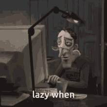 Bwahcord Lazy GIF - Bwahcord Lazy Coraline Dad GIFs