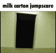 milk carton jumpscare backrooms