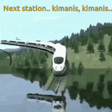 next station kimanis train underwater