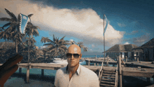 Agent 47 Punching GIF - Agent 47 Punching Knocked Out GIFs