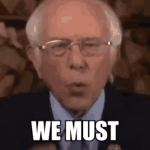 Bernie Sanders We Must Come Together GIF - Bernie Sanders We Must Come Together GIFs
