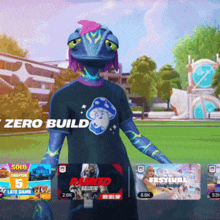 a lizard wearing a t-shirt that says " ranked "