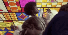 Groovy Party Hard GIF - Groovy Party Hard Afro GIFs