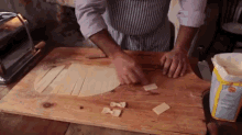 Shaping Farfalle Pasta GIF - Farfalle Pasta Process GIFs