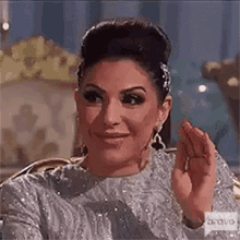 Waving Jennifer Aydin GIF - Waving Jennifer Aydin Real Housewives Of New Jersey GIFs