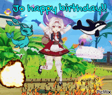 Happy Birthday Klee GIF - Happy Birthday Klee Jo GIFs