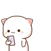 Phone Hug Sticker - Phone Hug Mochi Stickers