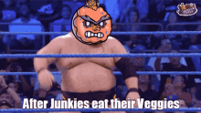 veggiemates junkie fat ring eating veggies