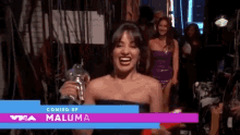 Excited Camila Cabello GIF - Excited Camila Cabello Vmas GIFs