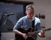 Guitar New Order GIF - Guitar New Order Bernard Sumner GIFs