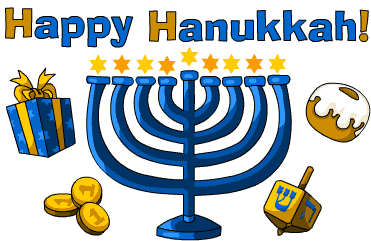 Happy Hanukkah Candles Sticker - Happy Hanukkah Candles Stickers