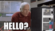 Hello Old People GIF - Hello Old People Computer GIFs