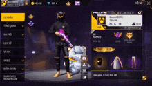 a screenshot of a game called free fire with a person holding a gun