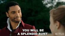You Will Be A Splendid Aunt Phoebe Dynevor GIF - You Will Be A Splendid Aunt Phoebe Dynevor Daphne Bridgerton GIFs