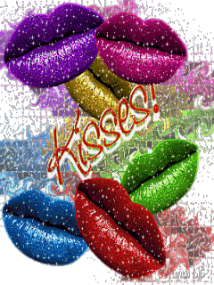 Lips Kiss Sticker - Lips Kiss On Stickers
