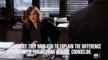 The Difference Between Fantasy And Reality Olivia Benson GIF - The Difference Between Fantasy And Reality Olivia Benson Dominick Carisi Jr GIFs