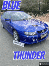 Blue Thunder Commodore Ssz GIF - Blue Thunder Commodore Ssz Holden GIFs