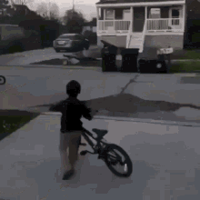 kid bike wheelie