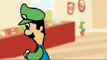 Luigi Butt GIF