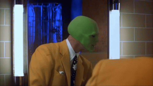 Зеленая маска Джим Керри. Маска Джим Керри убегает. Джим Керри маска. Джим Керри маска в карман.