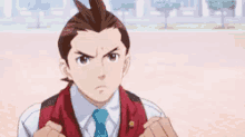 Ace Attorney GIF - Ace Attorney Fight GIFs