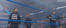 Jimmy Jey The Usos GIF - Jimmy Jey The Usos Entrance GIFs