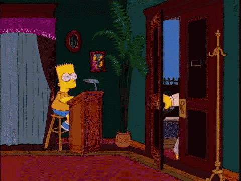 Bart hospital simpson GIF - Find on GIFER