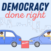 Democracy Done Right Ballots GIF