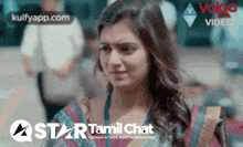 a screenshot of a star tamil chat video