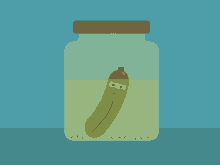 Miserable Pickle GIF