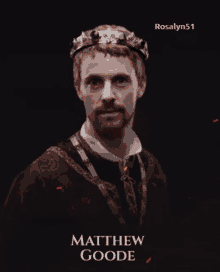 matthew goode medieval movie2022 a discovery of witches all hail the king matthew goode medieval crown meme