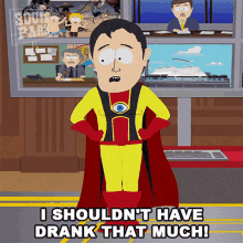 I Shouldnt Have Drank That Much Captain Hindsight GIF - I Shouldnt Have Drank That Much Captain Hindsight South Park GIFs