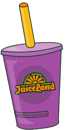 Juiceland Smoothie Sticker - Juiceland Smoothie Purple Smoothie Stickers