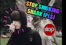 Smoking Stop Shark GIF - Smoking Stop Shark Stop GIFs