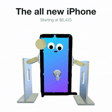 the all new iphone is starting at $ 6,425