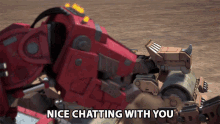 Nice Chatting With You Ty Rux GIF