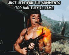 Justhereforthecomments Lamecomments GIF - Justhereforthecomments Lamecomments Comments GIFs