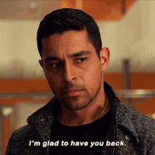 Im Glad To Have You Back Carlos Madrigal GIF - Im Glad To Have You Back Carlos Madrigal Wilmer Valderrama GIFs