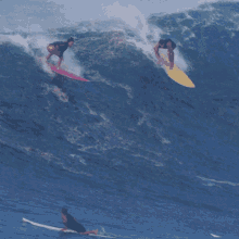 Surfing Together Red Bull GIF - Surfing Together Red Bull Taking A Wave GIFs