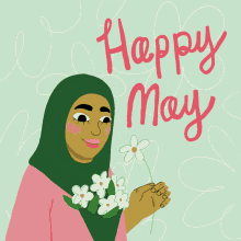 Happy May Flower GIF - Happy May Flower May Flowers GIFs