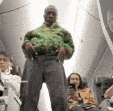 Safevino Two Hands To Heaven GIF - Safevino Two Hands To Heaven Guy On Plane Dancing GIFs